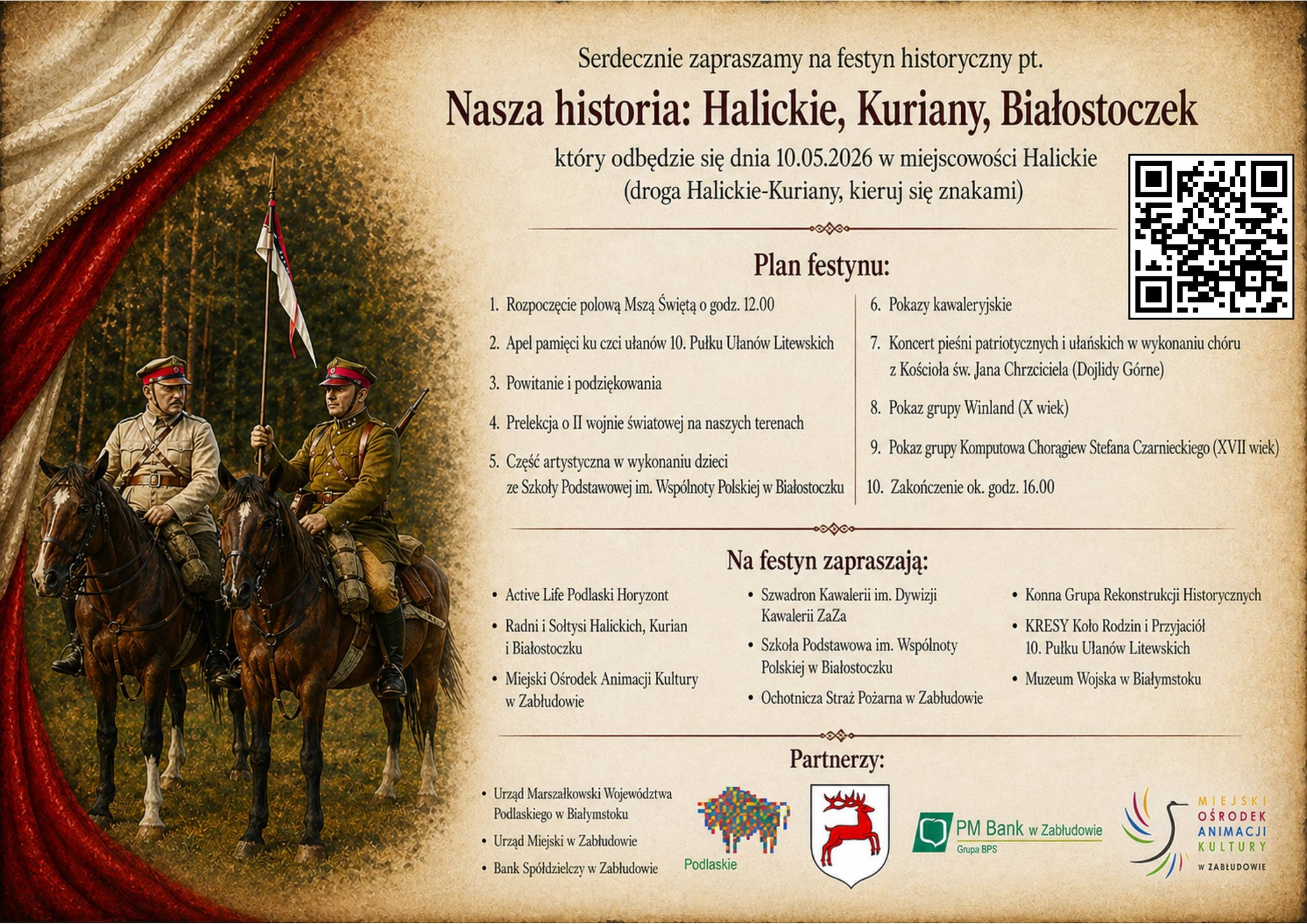 You are currently viewing Zaproszenie na Festyn Historyczny